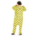 Snuggs Blanket Onesie Yellow Watermelon Pixels